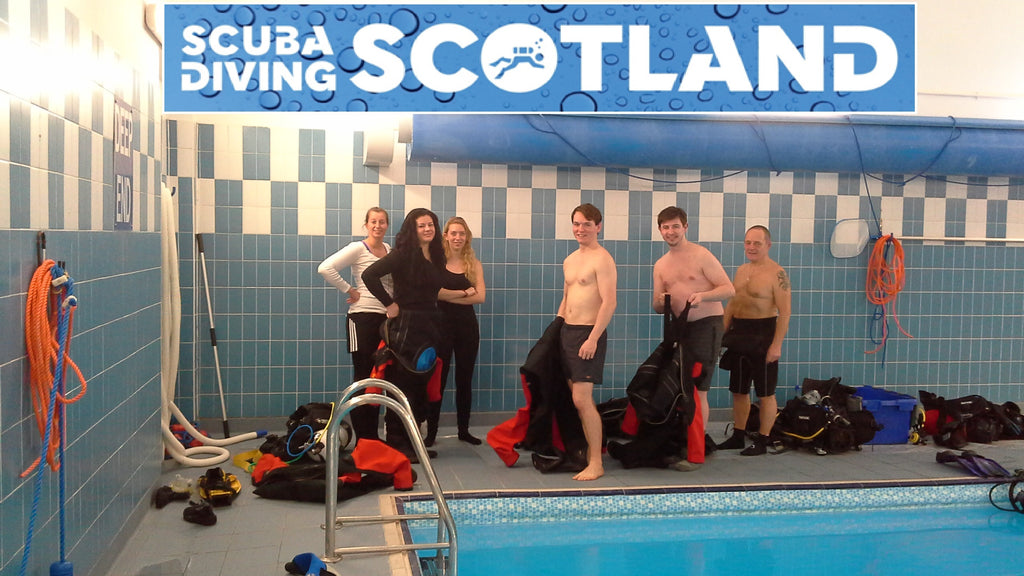 SCUBA DIVING SCOTLAND Pool Session 8th Nov 2017