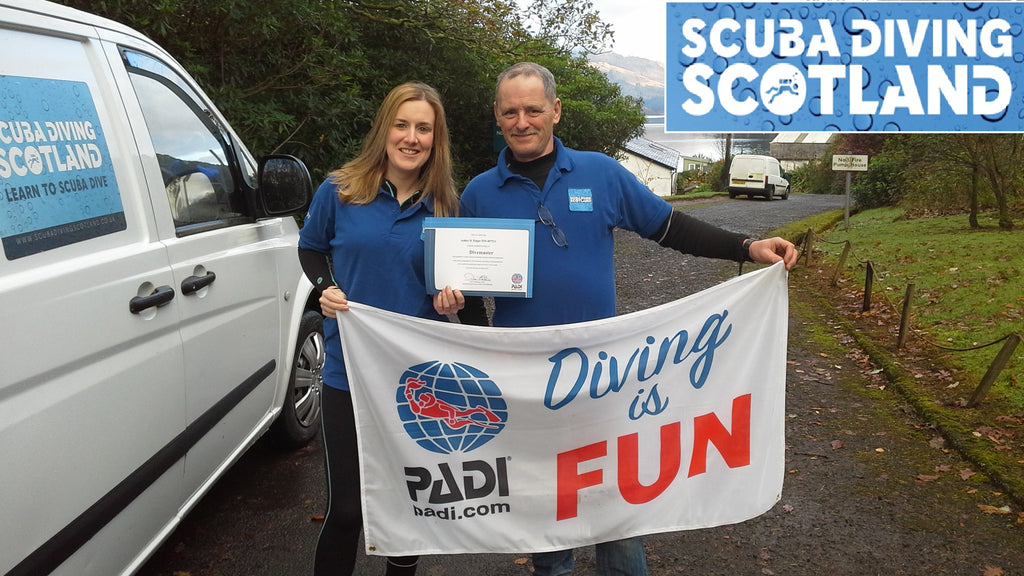 Congratulations new SDS PADI Divemaster Ashley Edgar!