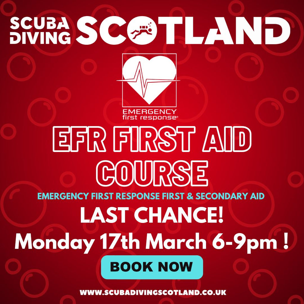 EFR First Aid Course - Monday 17th March 6-9pm.