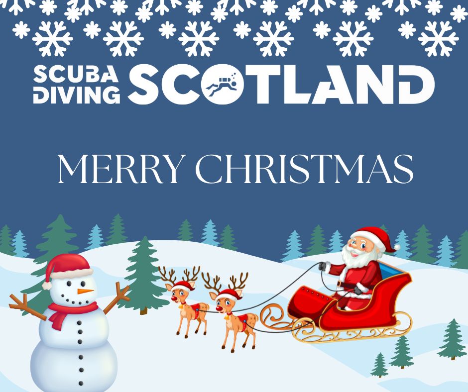 🔔 Merry Christmas from everyone at Scuba Diving Scotland! 🔔