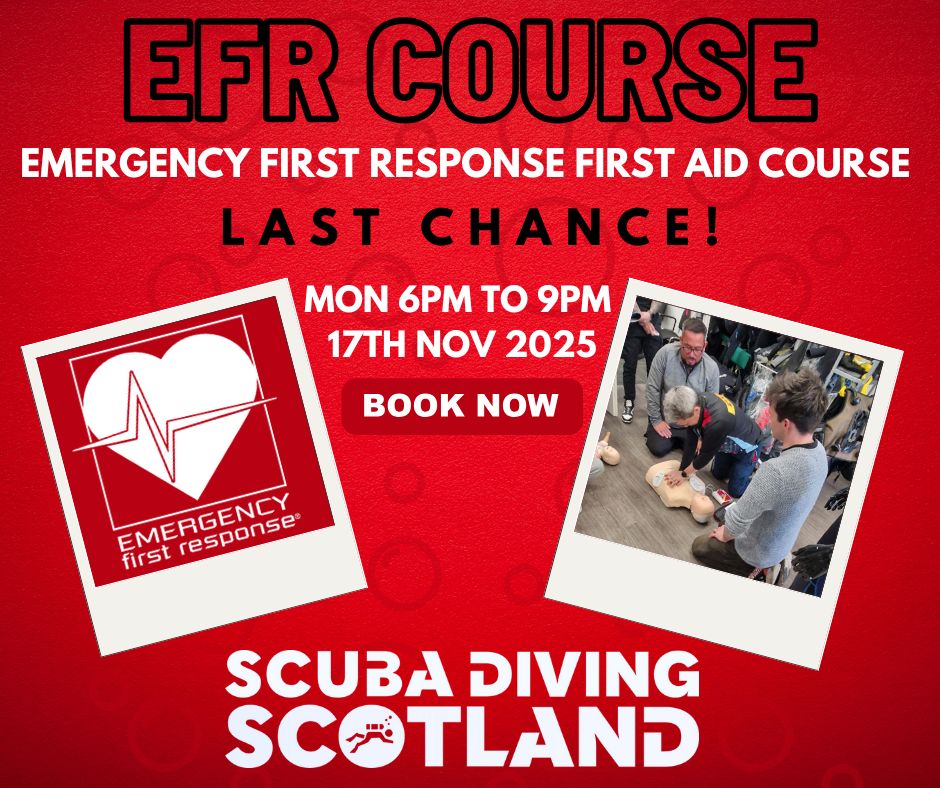 EFR First Aid Course - Monday 17th Nov 2025 6-9pm.