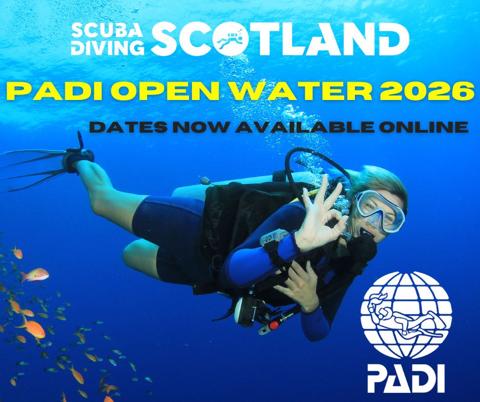 Our PADI Open Water Course schedule for 2026 is live!