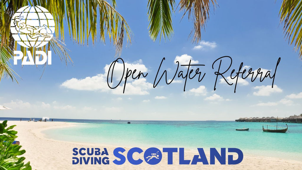 🚨 OPEN WATER REFERRAL COURSE 🚨