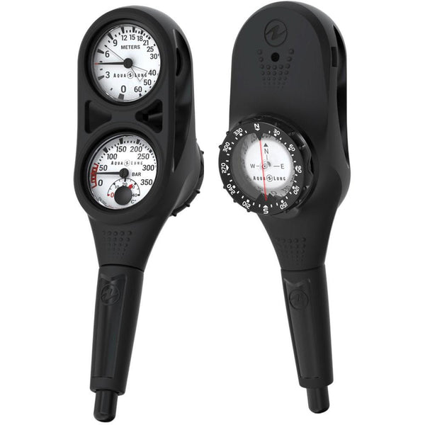 Aqualung SPG + Depth + Compass Gauge Triple Console