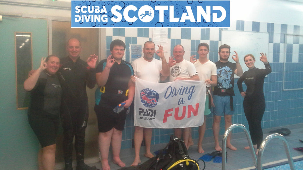 SCUBA DIVING SCOTLAND Pool Night - Wednesday 23rd August 2017