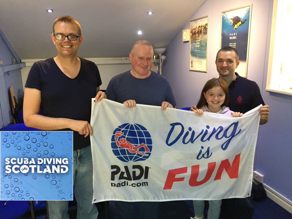 PADI Equipment Speciality at SCUBA DIVING SCOTLAND - 1st July 2017