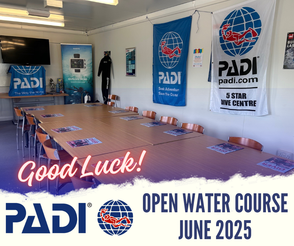 Best of luck to the PADI Open Water June 2025 course!