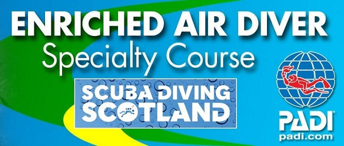 PADI Enriched Air Nirtox Specialty Course - 6th October 2018