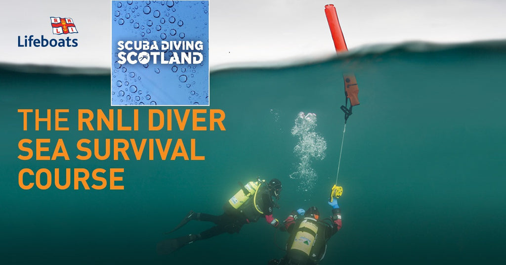 PADI RNLI Diver Sea Survival Course at SCUBA DIVING SCOTLAND