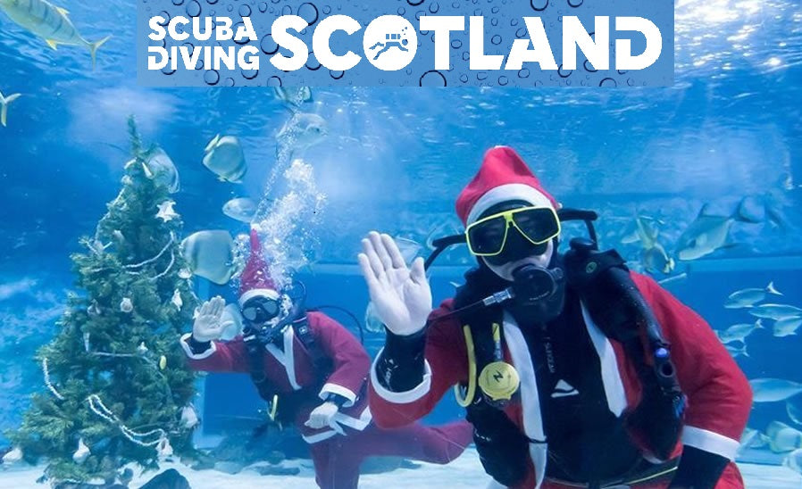Merry Christmas 2021 from everyone at Scuba Diving Scotland!