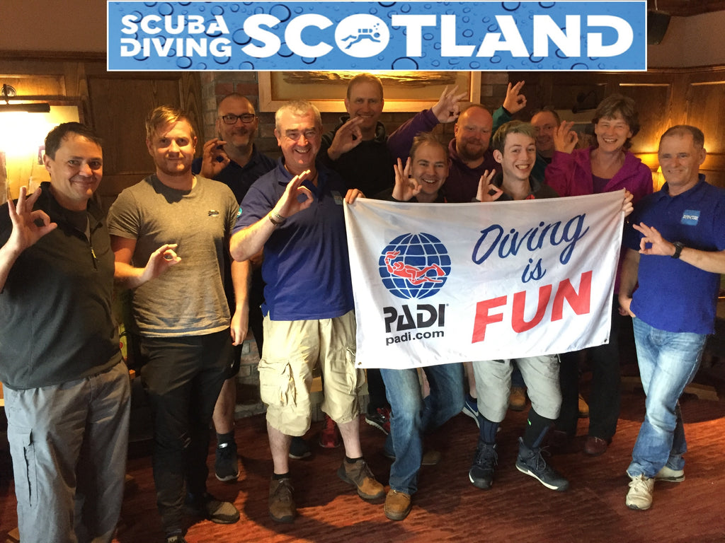 SCUBA DIVING SCOTLAND - Diving at St Cathrine's, Loch Fyne. 29.07.2018