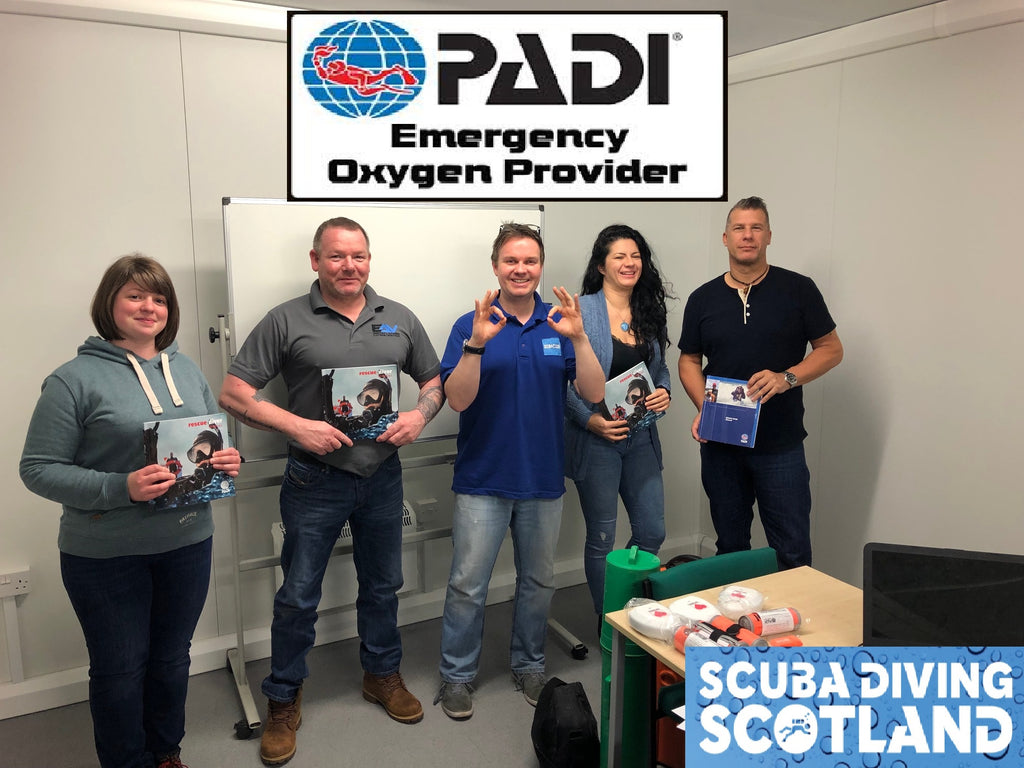PADI Rescue and Emergency Oxygen Provider Speciality