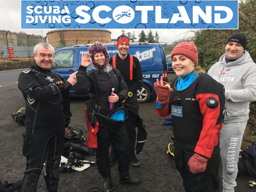 Diving Sunday 14th January 2018 - A Frames Loch Long