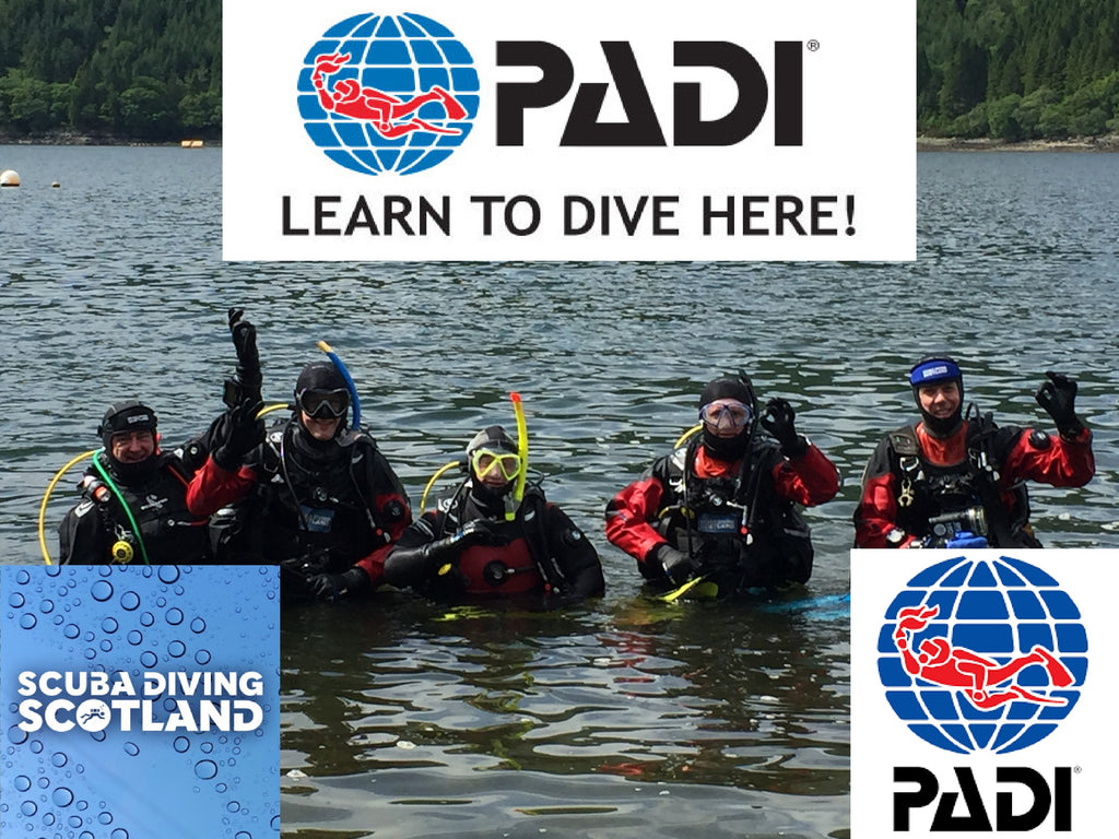 PADI Open Water Course - 9th & 10th June 2018 - The 29 Steps, Loch Long.