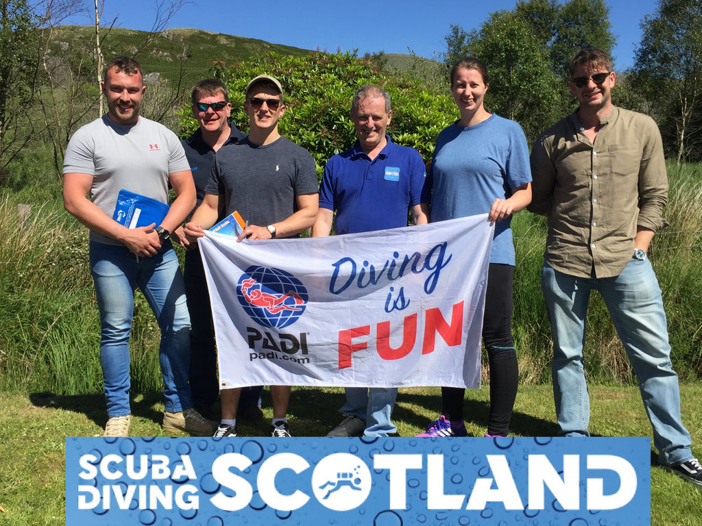 SCUBA DIVING SCOTLAND Diving Day Sunday 24th June 2018 - A Frames, Loch Long.