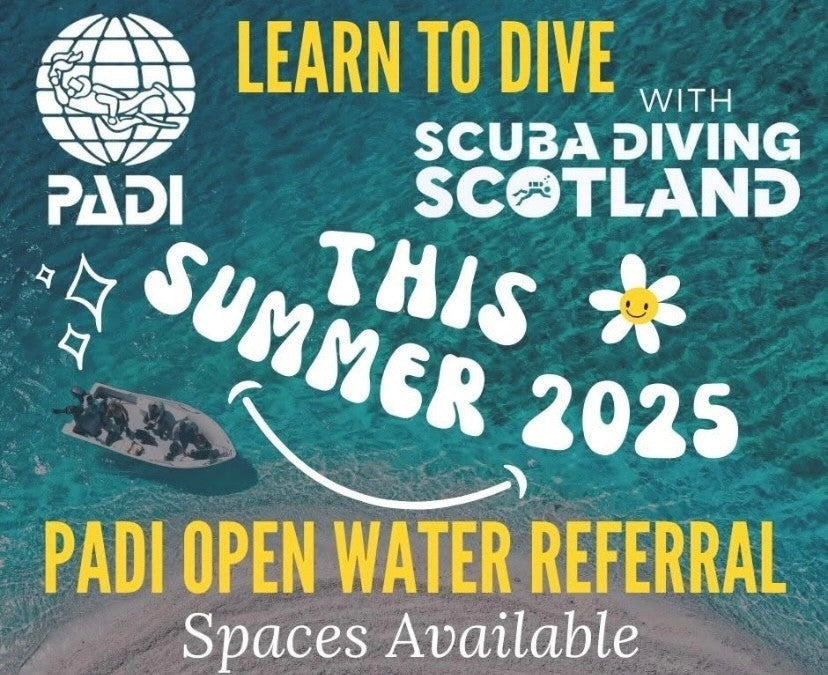 🚨Limited Spaces Available!🚨PADI Open Water - July 2025.