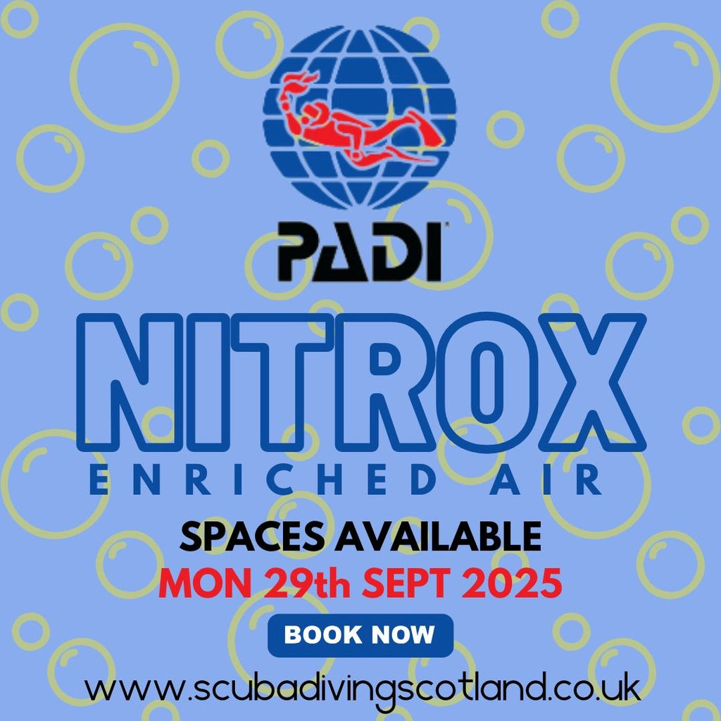 PADI Nitrox Enriched Air Course - 29th Sept 2025