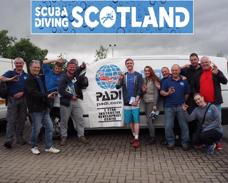 SCUBA DIVING SCOTLAND - Diving 'The 29 Steps', Loch Long 2nd July 2017