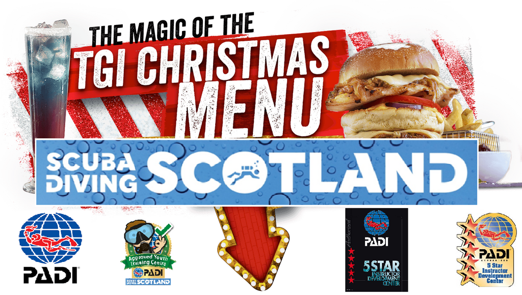 SCUBA DIVING SCOTLAND Christmas Night Out 2017