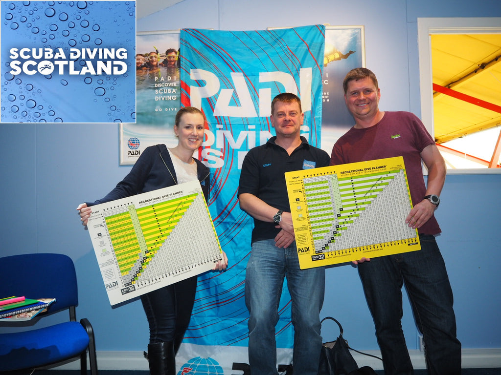 PADI Nitrox Speciality Class - Saturday 5th August 2017