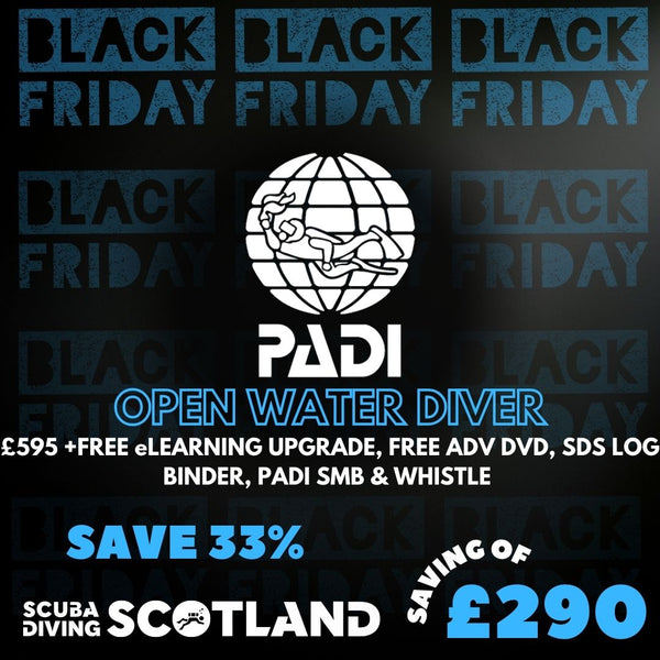 BLACK FRIDAY SALE - PADI Open Water Course Package 2026