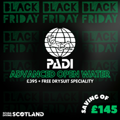 BLACK FRIDAY SALE - PADI Advanced Package 2024