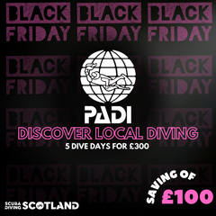 BLACK FRIDAY SALE - PADI Discover Local Diving Package 2024