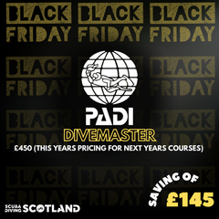 BLACK FRIDAY SALE - PADI Divemaster Package 2024