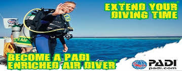 PADI EANX Enriched Air Nitrox Speciality Course