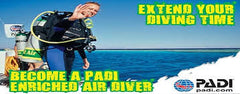 PADI EANX Enriched Air Nitrox Speciality Course
