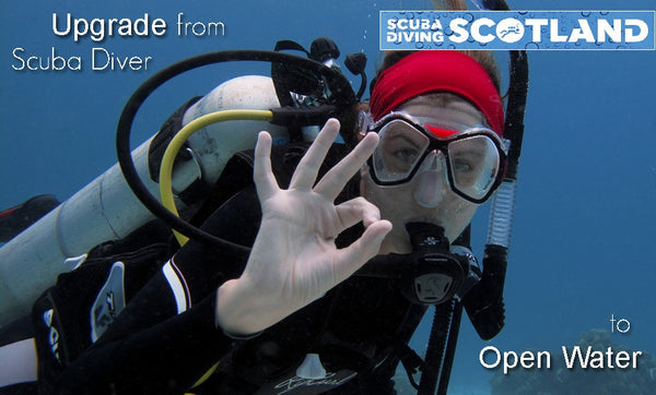 PADI Scuba Diver to Open Water Diver Upgrade