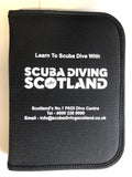 Scuba Diving Scotland PADI Zipped Log Binder